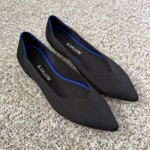 Rothy's The Point Flats in Black Size 10